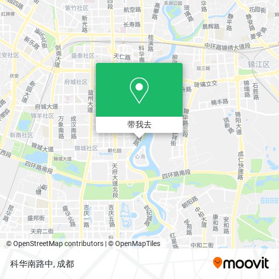 科华南路中地图