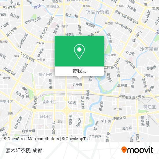 嘉木轩茶楼地图
