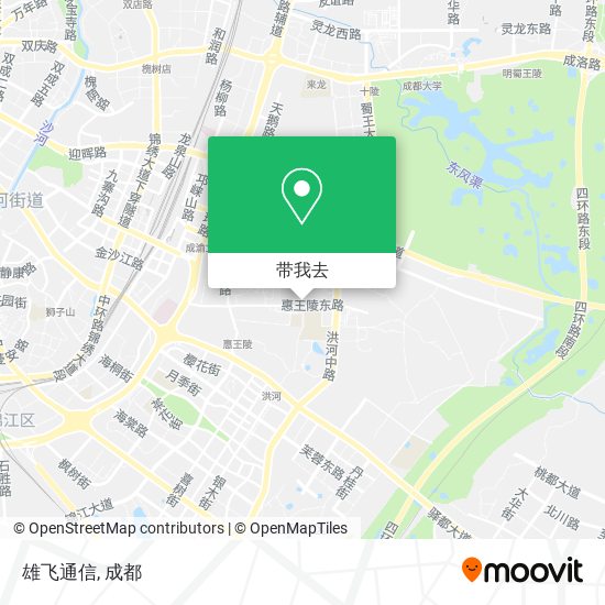 雄飞通信地图