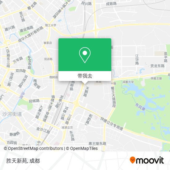 胜天新苑地图