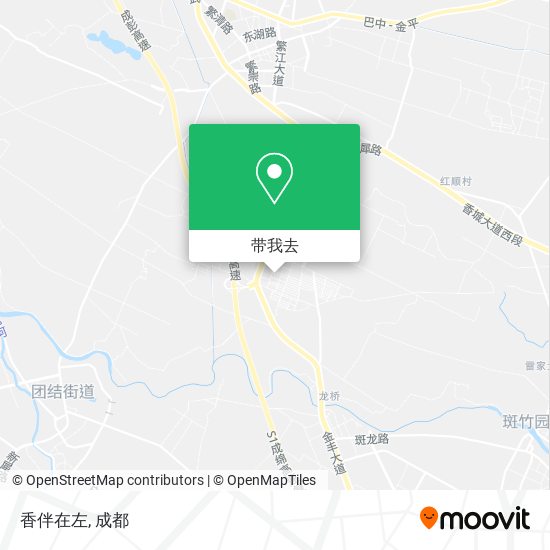 香伴在左地图