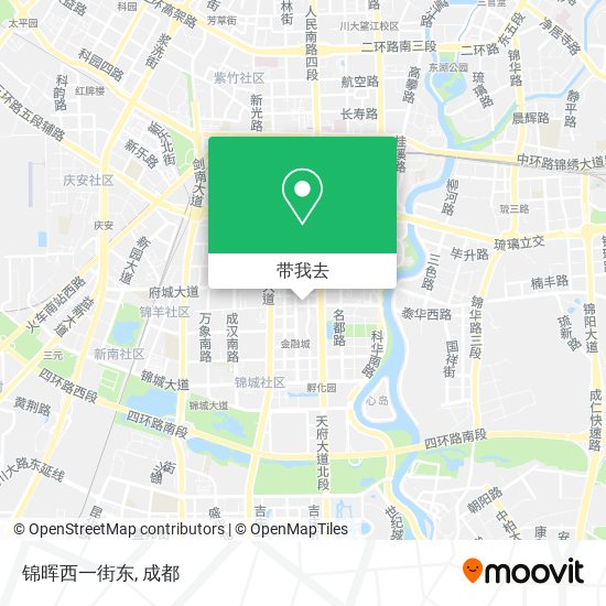 锦晖西一街东地图