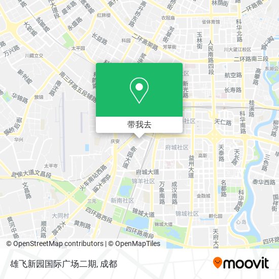 雄飞新园国际广场二期地图
