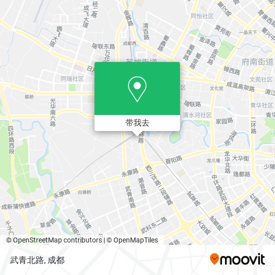 武青北路地图