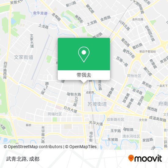 武青北路地图