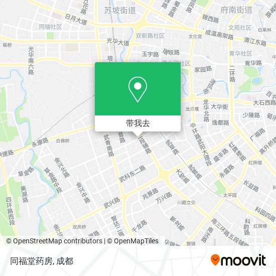 同福堂药房地图