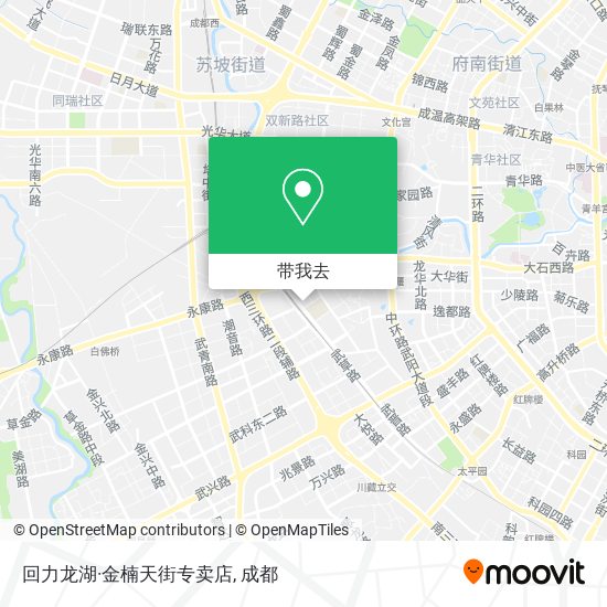 回力龙湖·金楠天街专卖店地图
