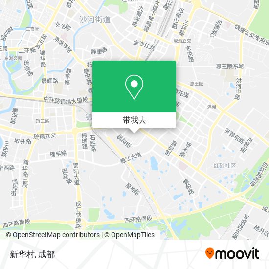 新华村地图