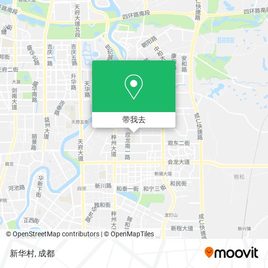 新华村地图