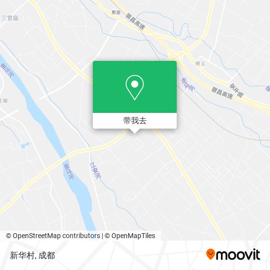 新华村地图