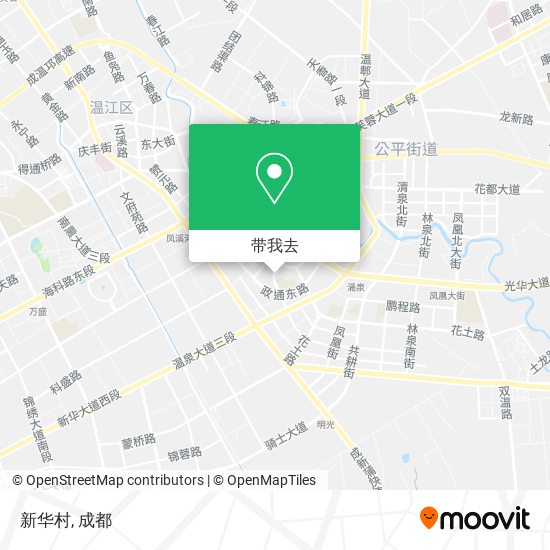 新华村地图