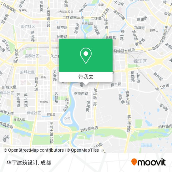 华宇建筑设计地图