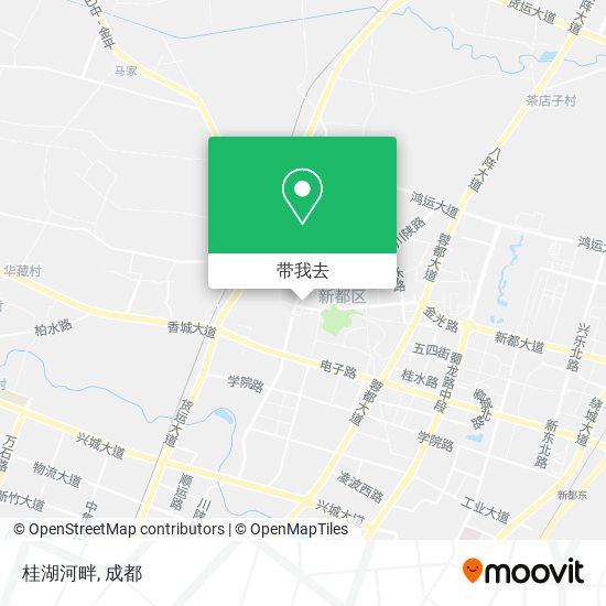 桂湖河畔地图