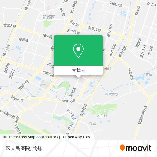 区人民医院地图