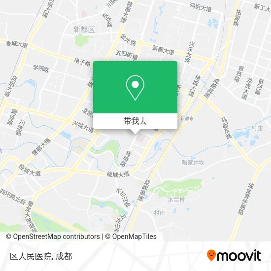 区人民医院地图