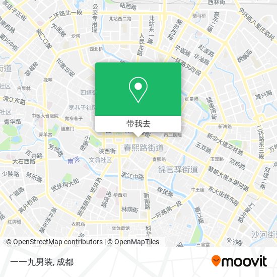 一一九男装地图