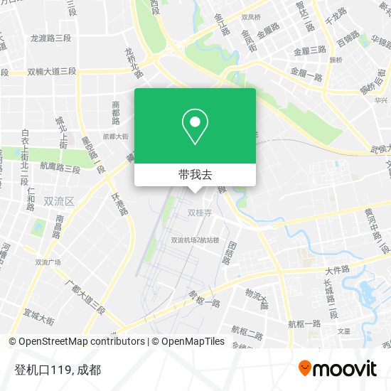 登机口119地图