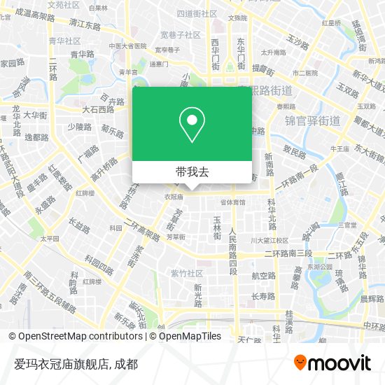 爱玛衣冠庙旗舰店地图