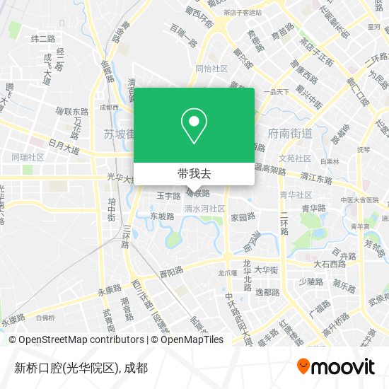 新桥口腔(光华院区)地图