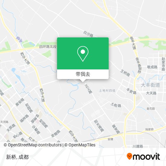 新桥地图