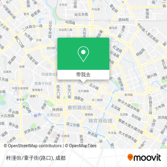 梓潼街/童子街(路口)地图