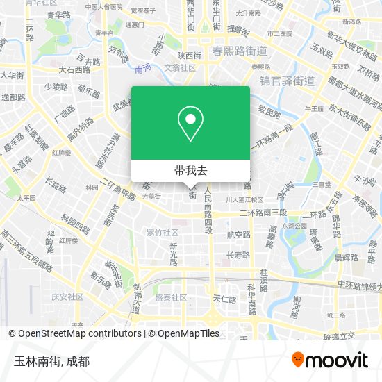 玉林南街地图