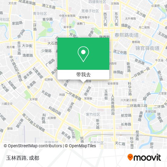 玉林西路地图