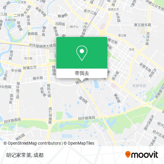 胡记家常菜地图