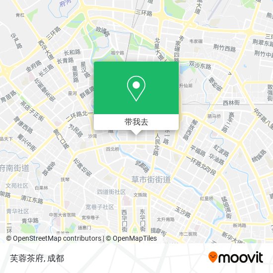 芙蓉茶府地图