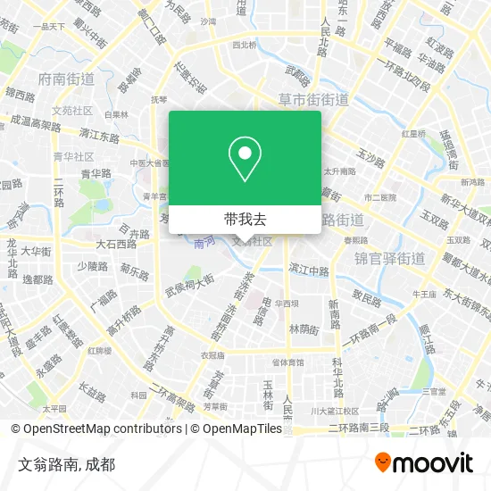 文翁路南地图