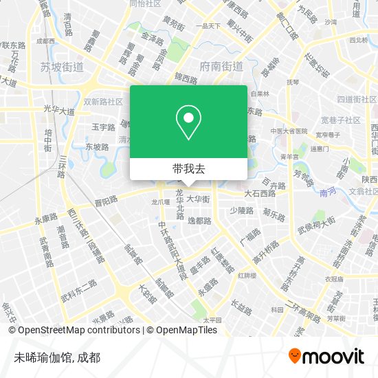 未晞瑜伽馆地图