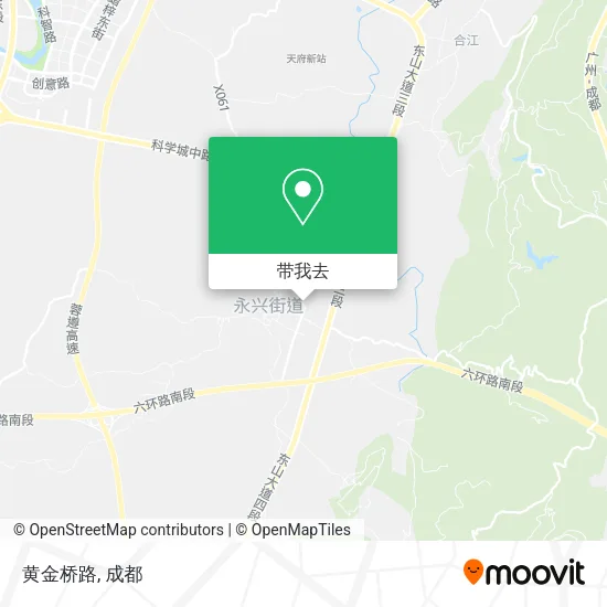 黄金桥路地图