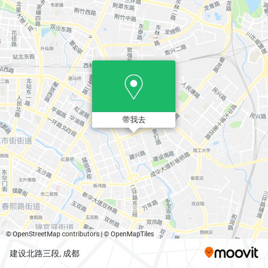 建设北路三段地图