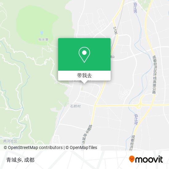 青城乡地图