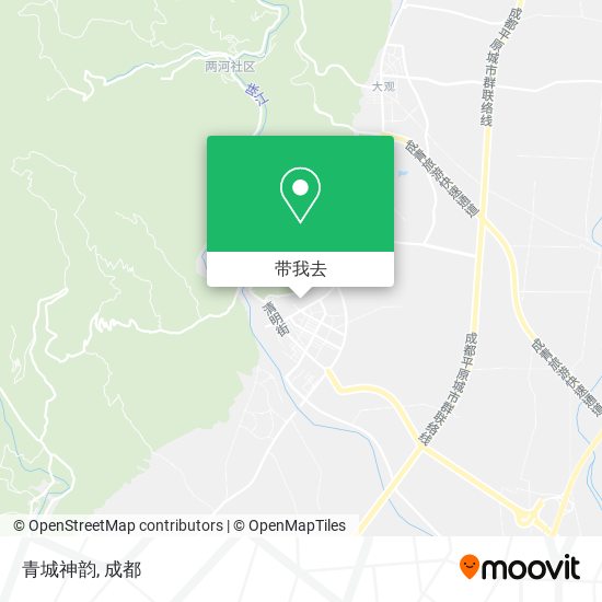 青城神韵地图