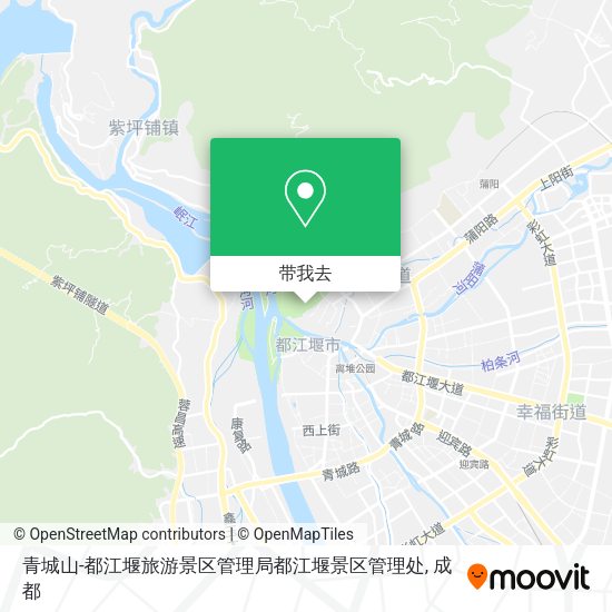 青城山-都江堰旅游景区管理局都江堰景区管理处地图