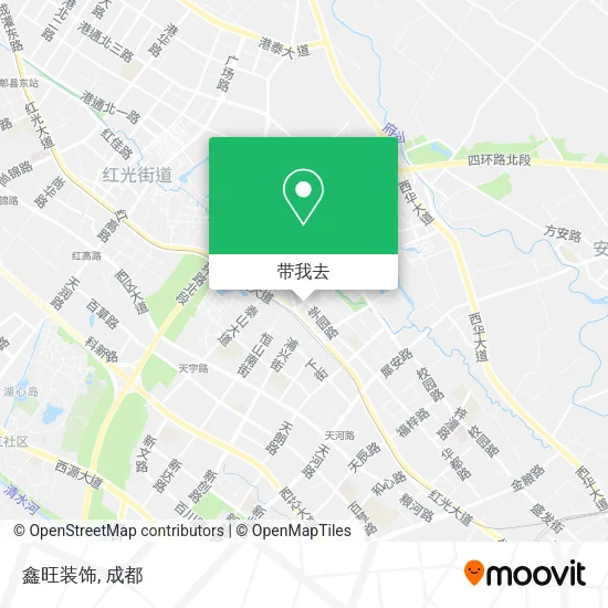 鑫旺装饰地图