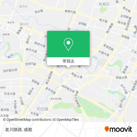 老川陕路地图