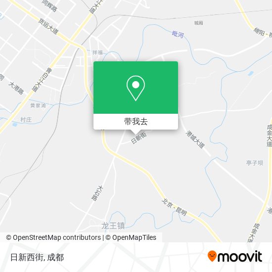 日新西街地图