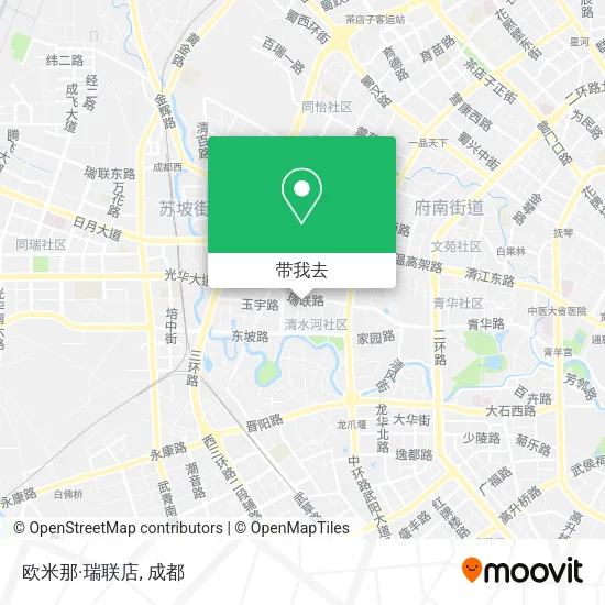 欧米那·瑞联店地图