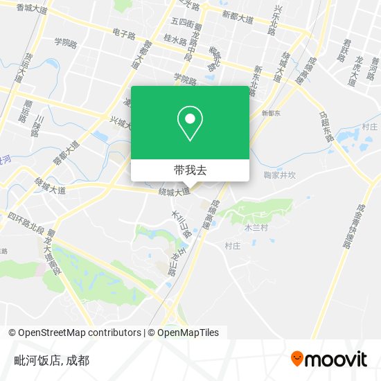 毗河饭店地图