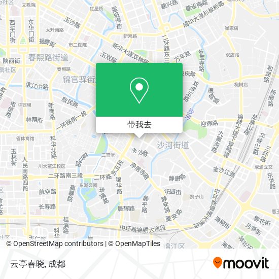 云亭春晓地图