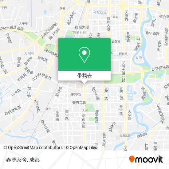 春晓茶舍地图