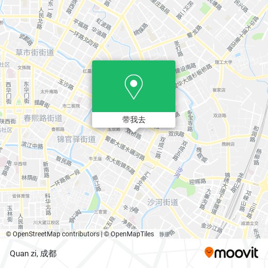 Quan zi地图