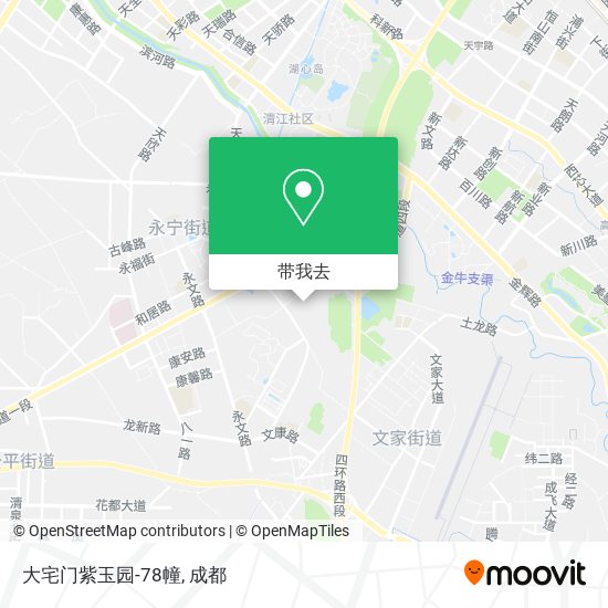大宅门紫玉园-78幢地图