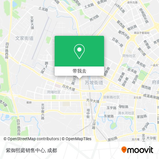 紫御熙庭销售中心地图
