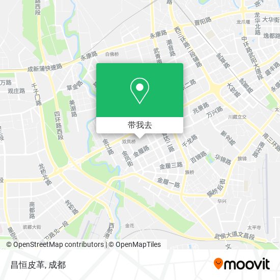 昌恒皮革地图