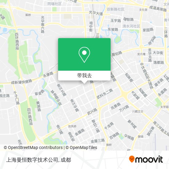 上海曼恒数字技术公司地图