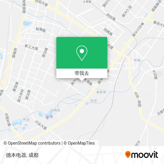 德本电器地图