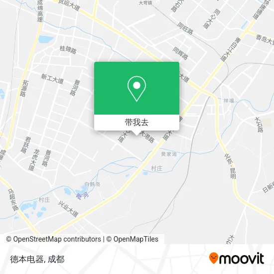 德本电器地图